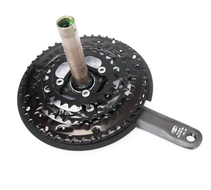 缺貨 飛輪單車 Shimano Deore Fcm6010一體式大盤 48 36 26t 含bb Yahoo奇摩拍賣